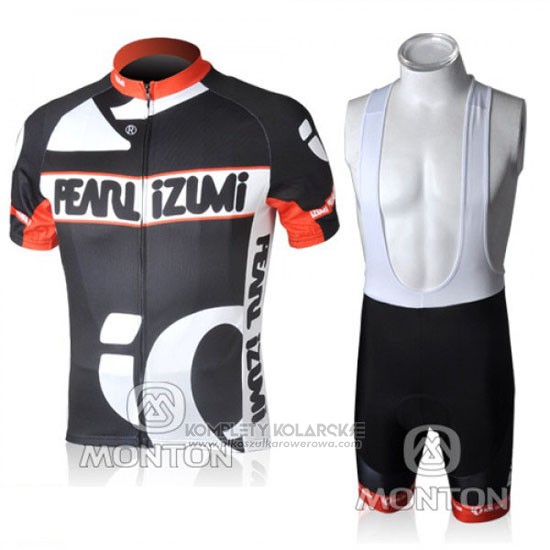 2010 Odziez Rowerowa Pearl Izumi Czarny Krotkie Rekawy i Rowerowe Szelkach